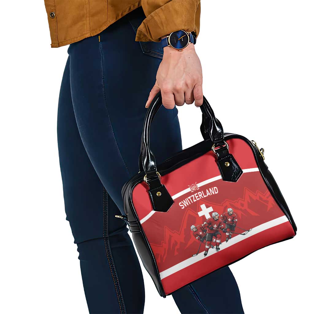 Switzerland Ice Hockey Shoulder Handbag La Nati World Glory