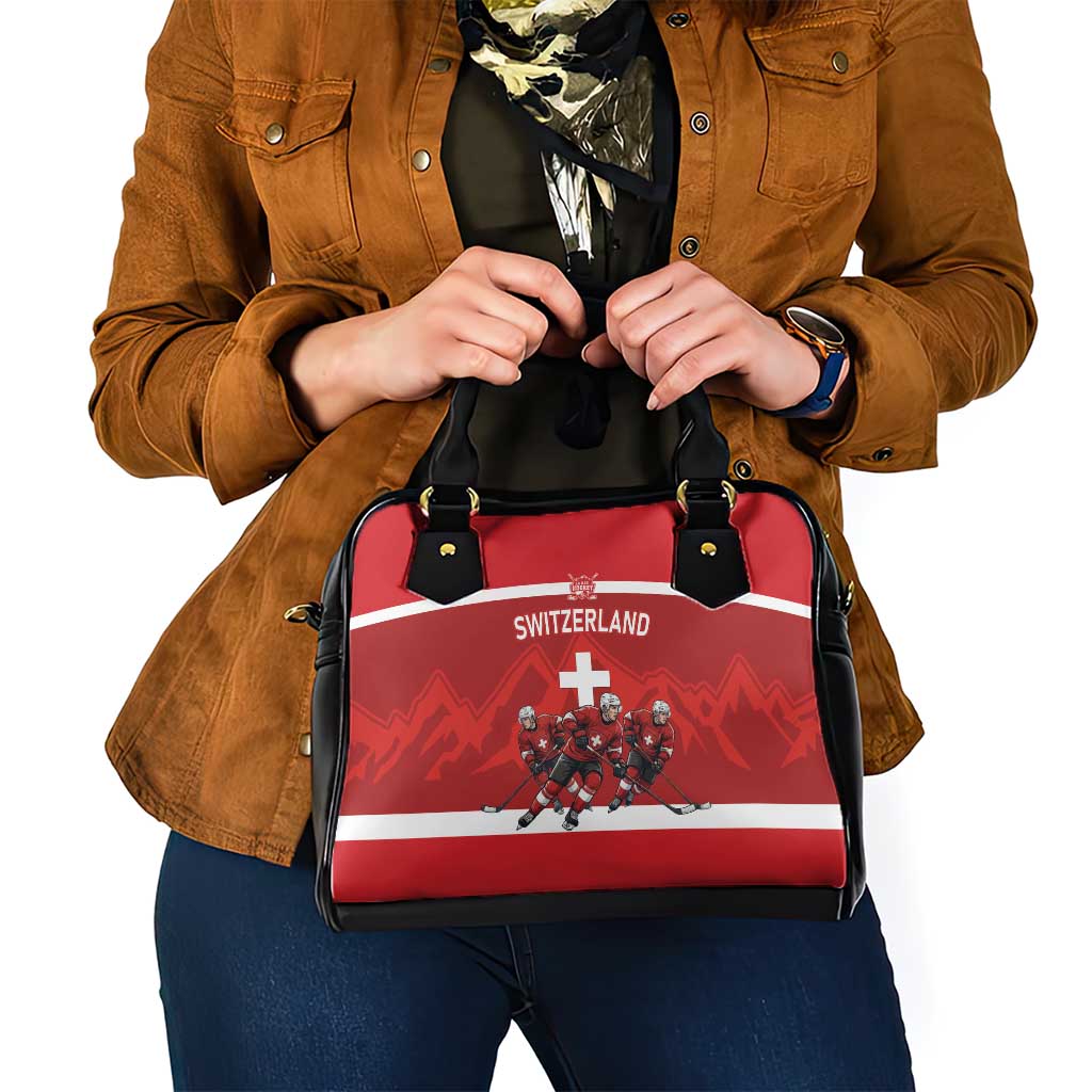 Switzerland Ice Hockey Shoulder Handbag La Nati World Glory