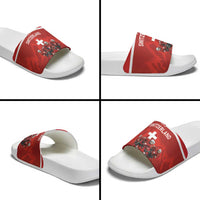 Switzerland Ice Hockey Slide Sandals La Nati World Glory