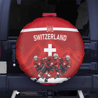 Switzerland Ice Hockey Spare Tire Cover La Nati World Glory