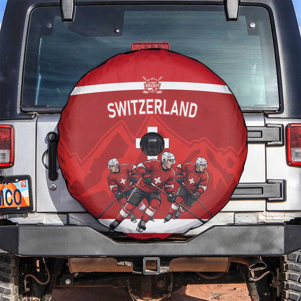 Switzerland Ice Hockey Spare Tire Cover La Nati World Glory