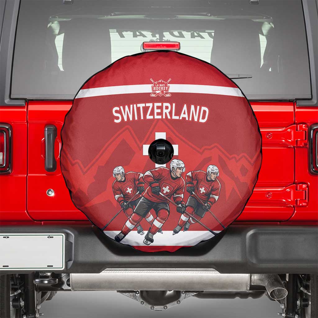 Switzerland Ice Hockey Spare Tire Cover La Nati World Glory