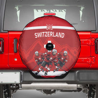 Switzerland Ice Hockey Spare Tire Cover La Nati World Glory