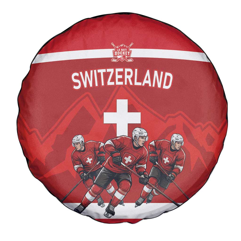 Switzerland Ice Hockey Spare Tire Cover La Nati World Glory