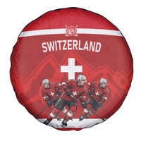 Switzerland Ice Hockey Spare Tire Cover La Nati World Glory