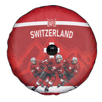Switzerland Ice Hockey Spare Tire Cover La Nati World Glory