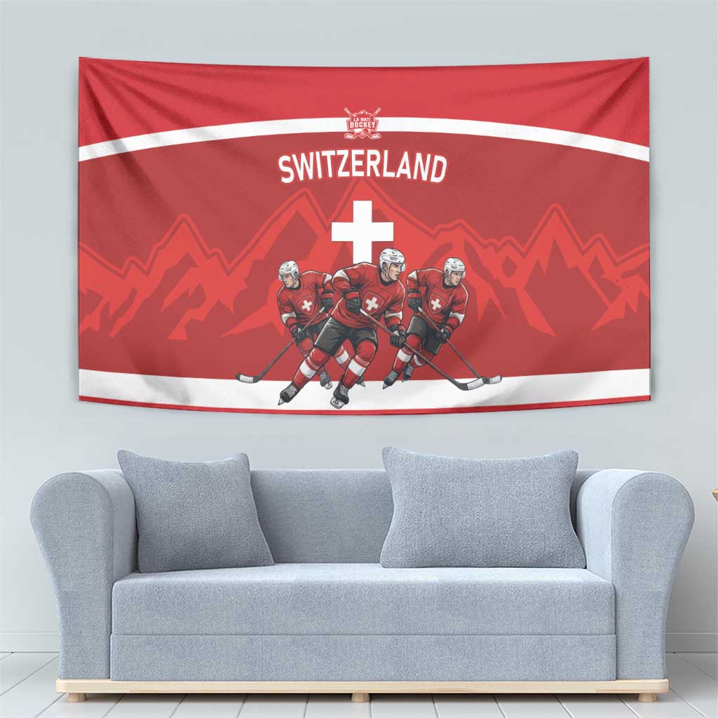 Switzerland Ice Hockey Tapestry La Nati World Glory
