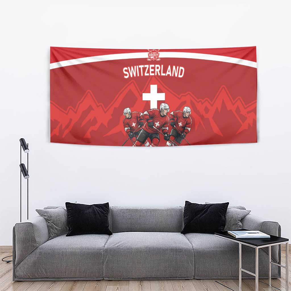 Switzerland Ice Hockey Tapestry La Nati World Glory