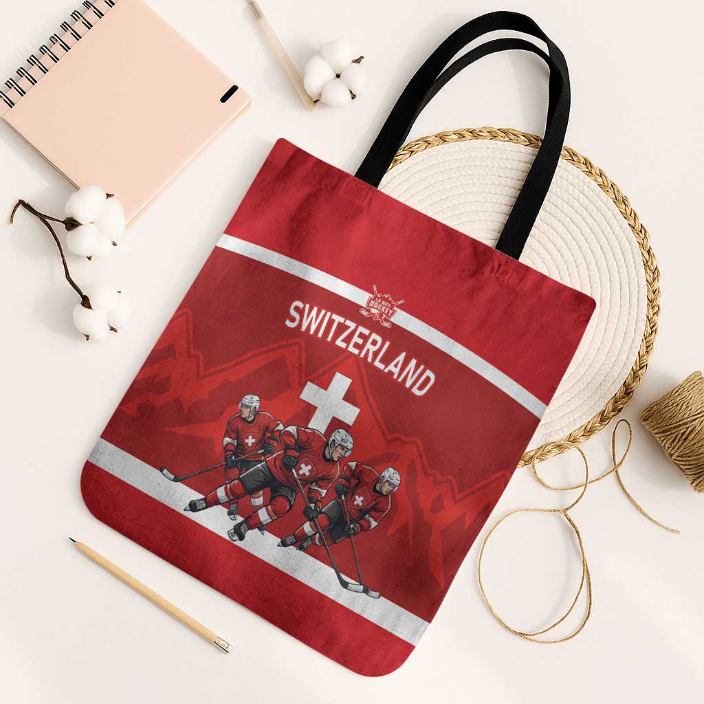 Switzerland Ice Hockey Tote Bag La Nati World Glory