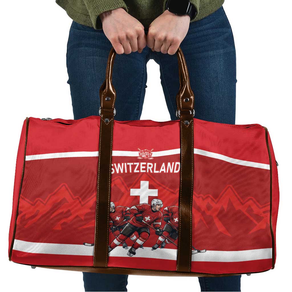 Switzerland Ice Hockey Travel Bag La Nati World Glory