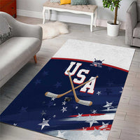 USA Ice Hockey Area Rug American Power 2026 Edition