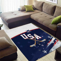 USA Ice Hockey Area Rug American Power 2026 Edition