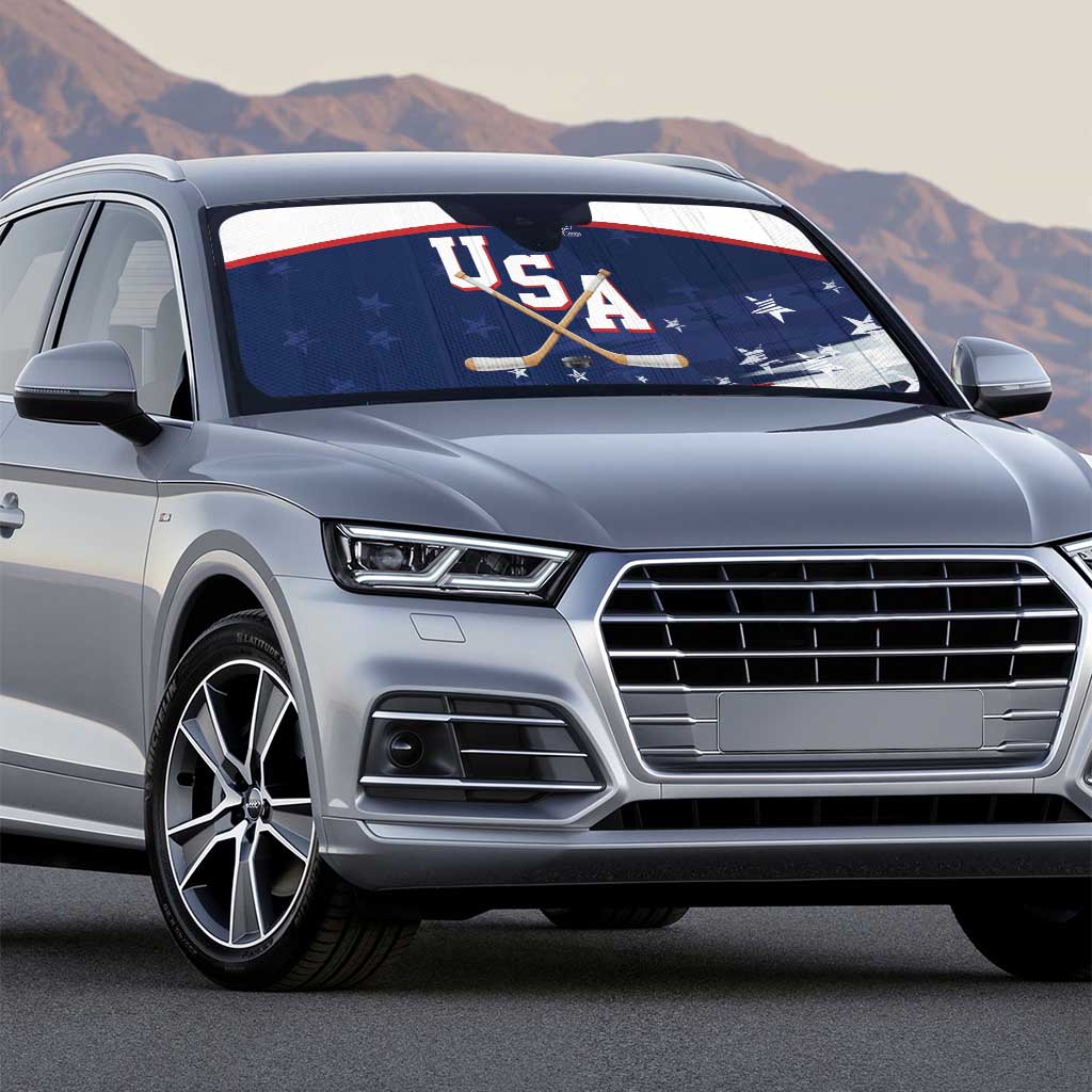 USA Ice Hockey Auto Sun Shade American Power 2026 Edition