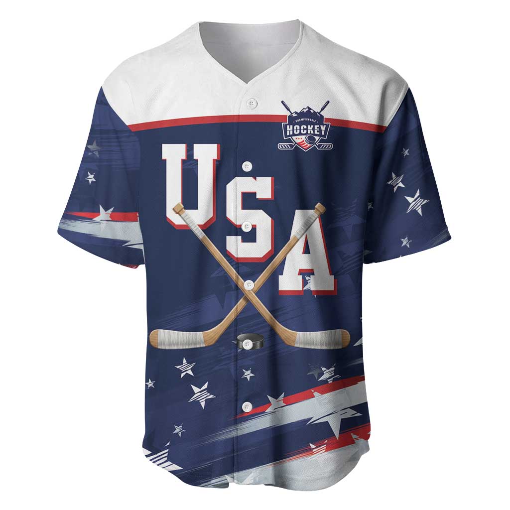 Custom USA Ice Hockey Baseball Jersey American Power 2026 Edition
