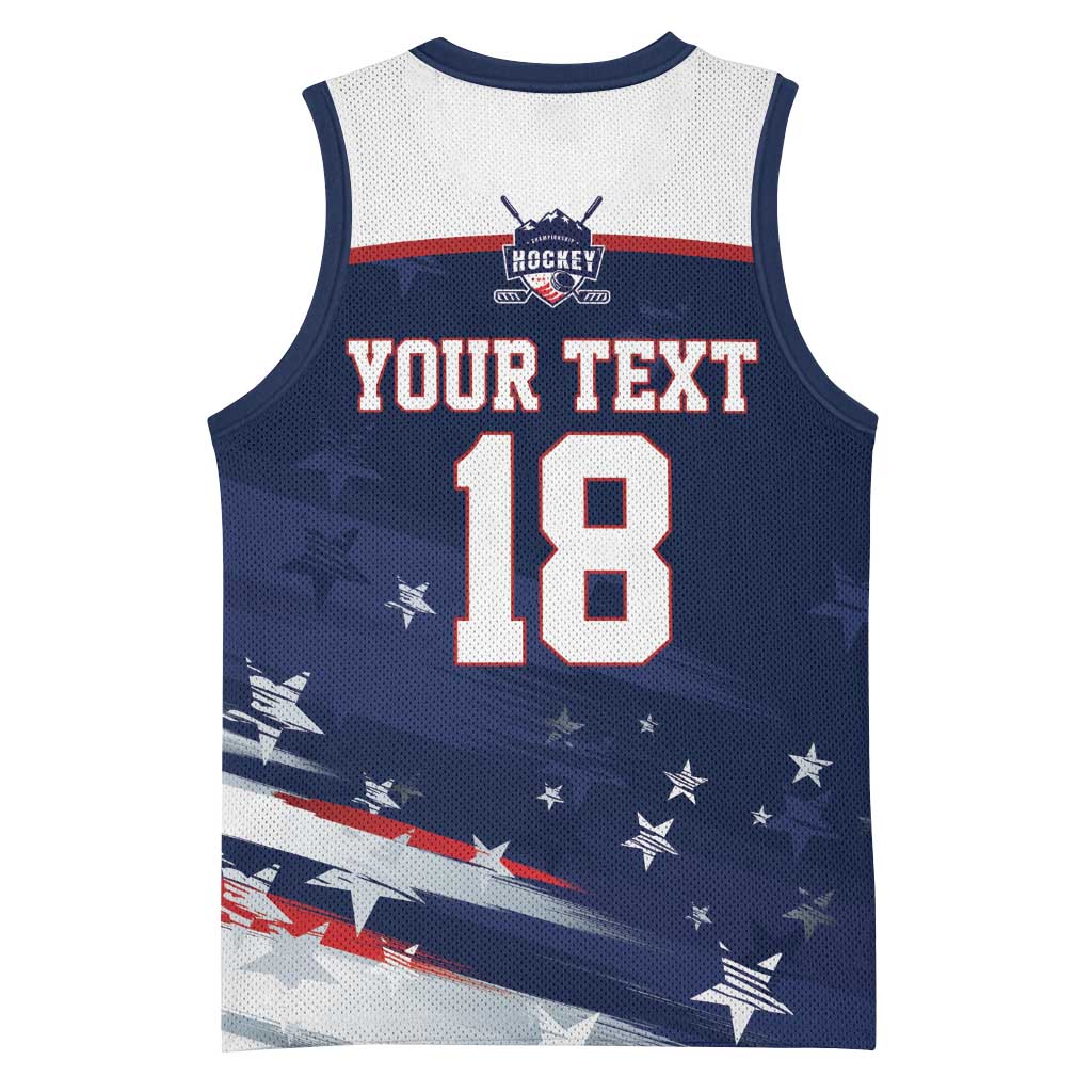 Custom USA Ice Hockey Basketball Jersey American Power 2026 Edition