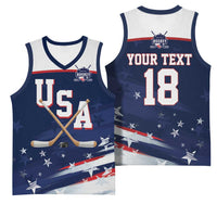 Custom USA Ice Hockey Basketball Jersey American Power 2026 Edition