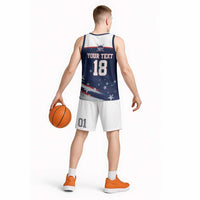 Custom USA Ice Hockey Basketball Jersey American Power 2026 Edition