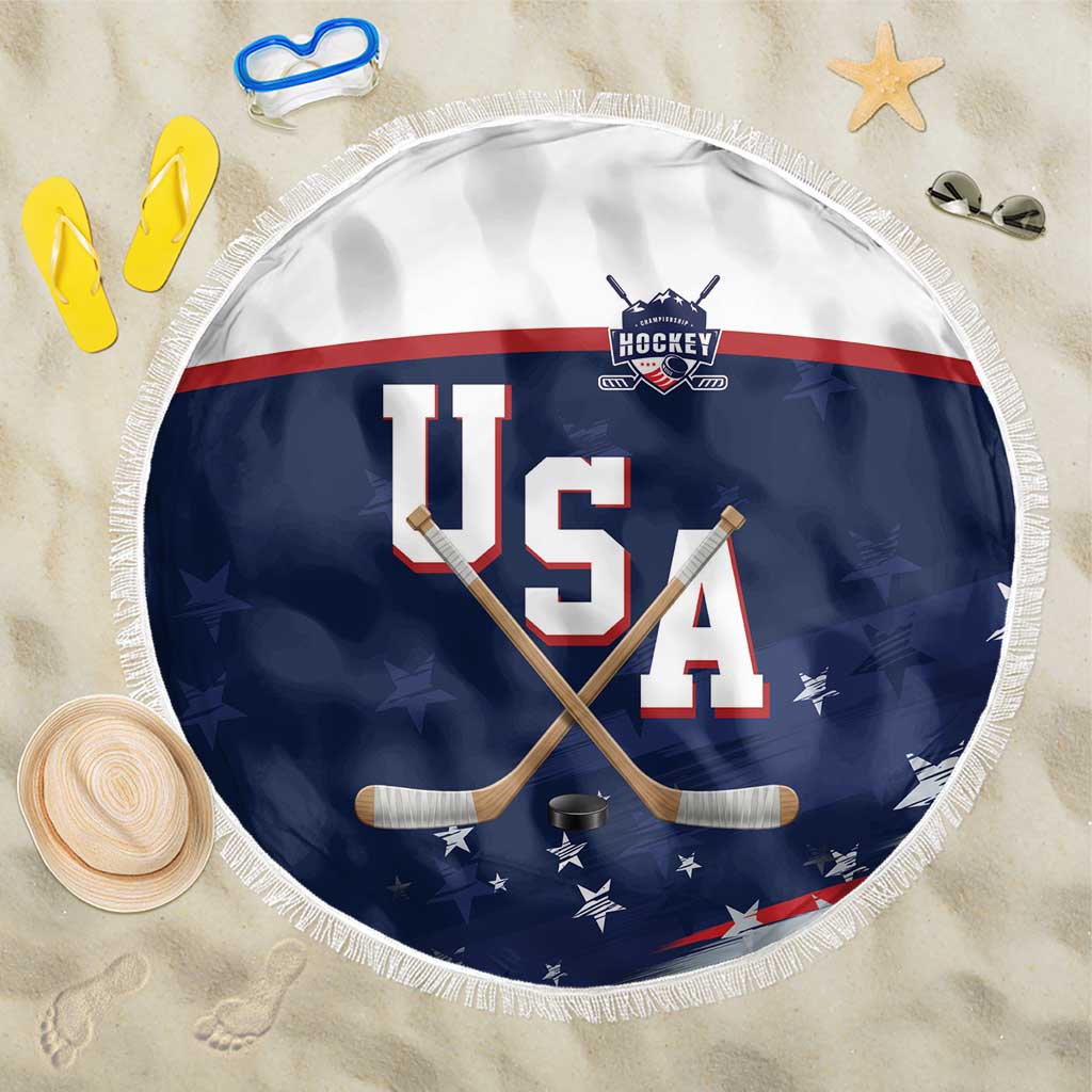 USA Ice Hockey Beach Blanket American Power 2026 Edition