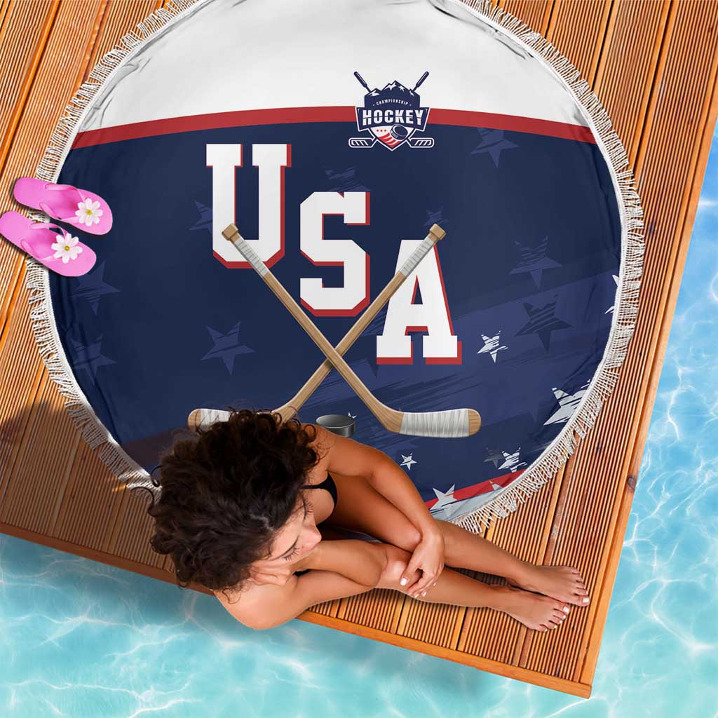 USA Ice Hockey Beach Blanket American Power 2026 Edition