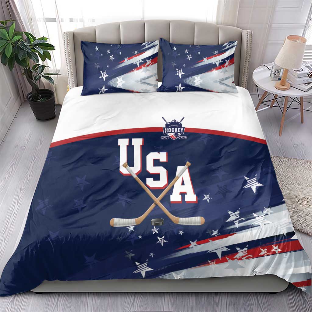 USA Ice Hockey Bedding Set American Power 2026 Edition