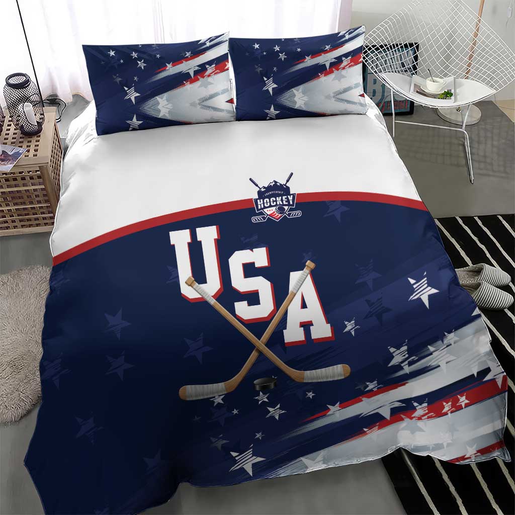 USA Ice Hockey Bedding Set American Power 2026 Edition