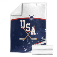 USA Ice Hockey Blanket American Power 2026 Edition