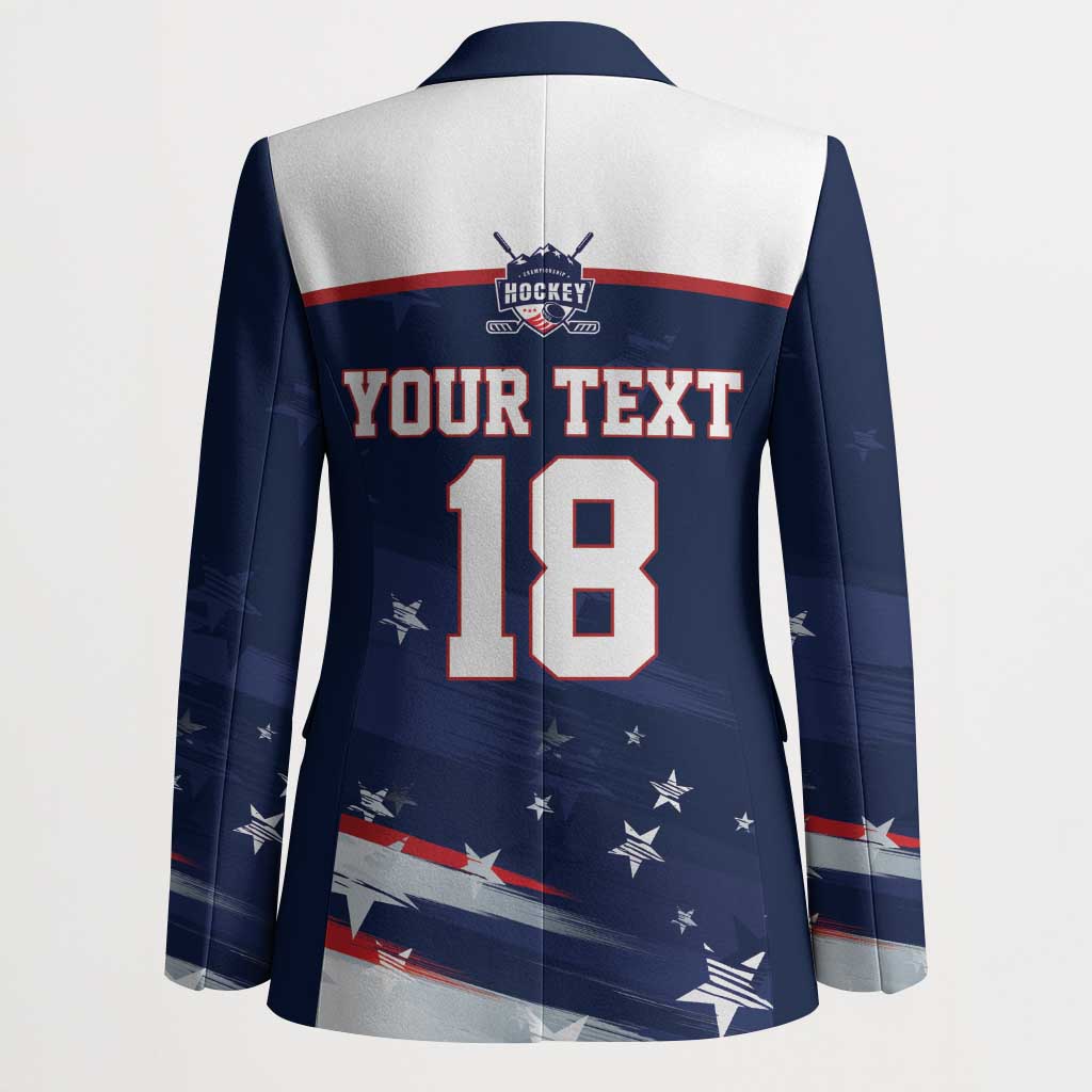 Custom USA Ice Hockey Blazer American Power 2026 Edition
