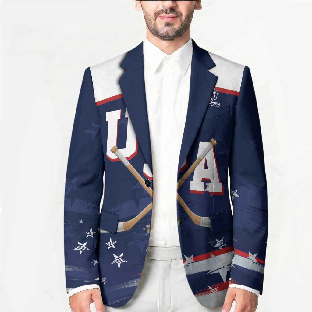 Custom USA Ice Hockey Blazer American Power 2026 Edition