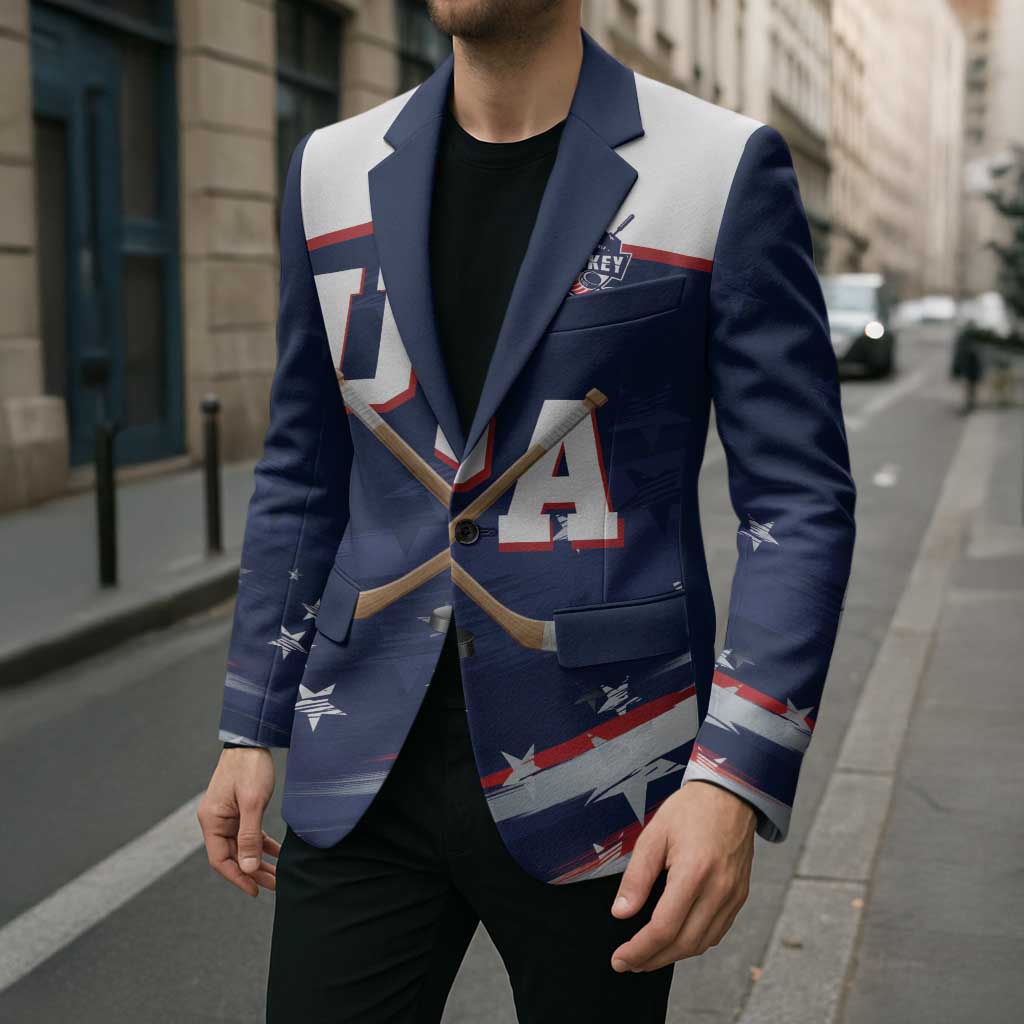Custom USA Ice Hockey Blazer American Power 2026 Edition