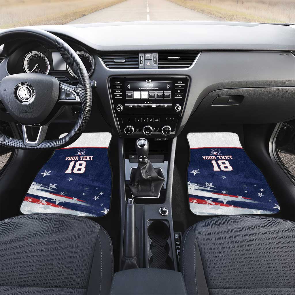 Custom USA Ice Hockey Car Mats American Power 2026 Edition