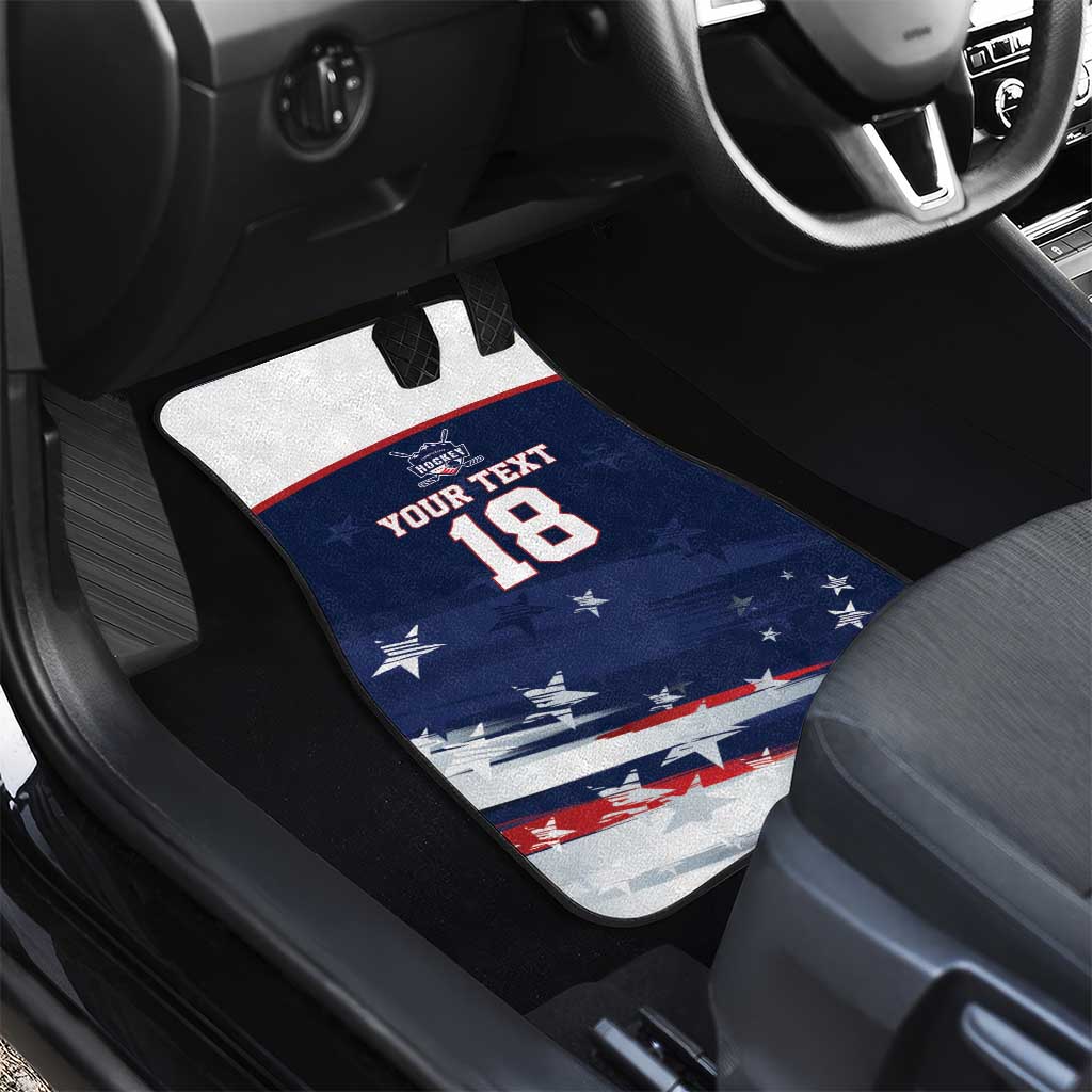 Custom USA Ice Hockey Car Mats American Power 2026 Edition