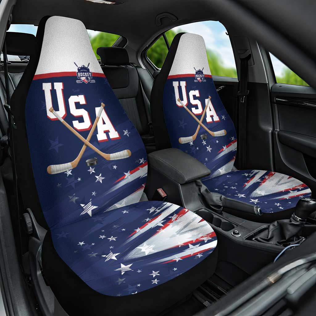 USA Ice Hockey Car Seat Cover American Power 2026 Edition