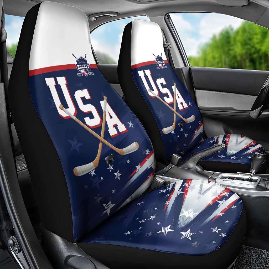 USA Ice Hockey Car Seat Cover American Power 2026 Edition