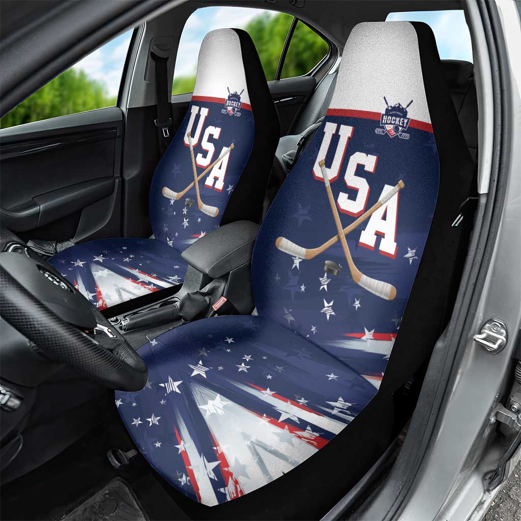 USA Ice Hockey Car Seat Cover American Power 2026 Edition