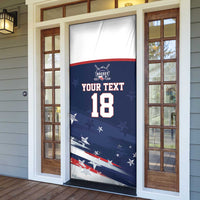 Custom USA Ice Hockey Door Cover American Power 2026 Edition