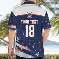 Custom USA Ice Hockey Hawaiian Shirt American Power 2026 Edition