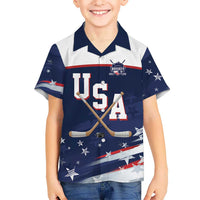 Custom USA Ice Hockey Hawaiian Shirt American Power 2026 Edition