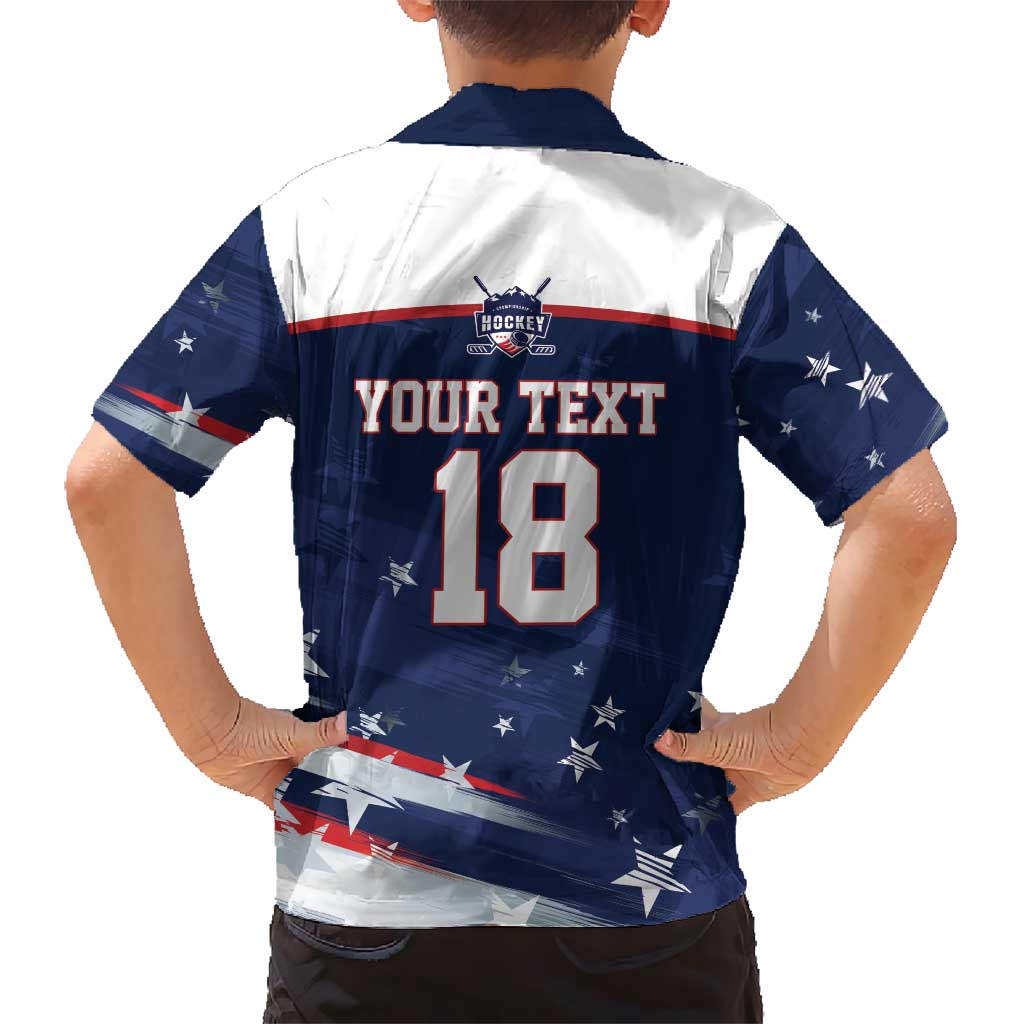 Custom USA Ice Hockey Hawaiian Shirt American Power 2026 Edition