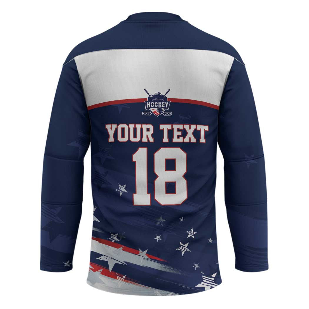 Custom USA Ice Hockey Hockey Jersey American Power 2026 Edition