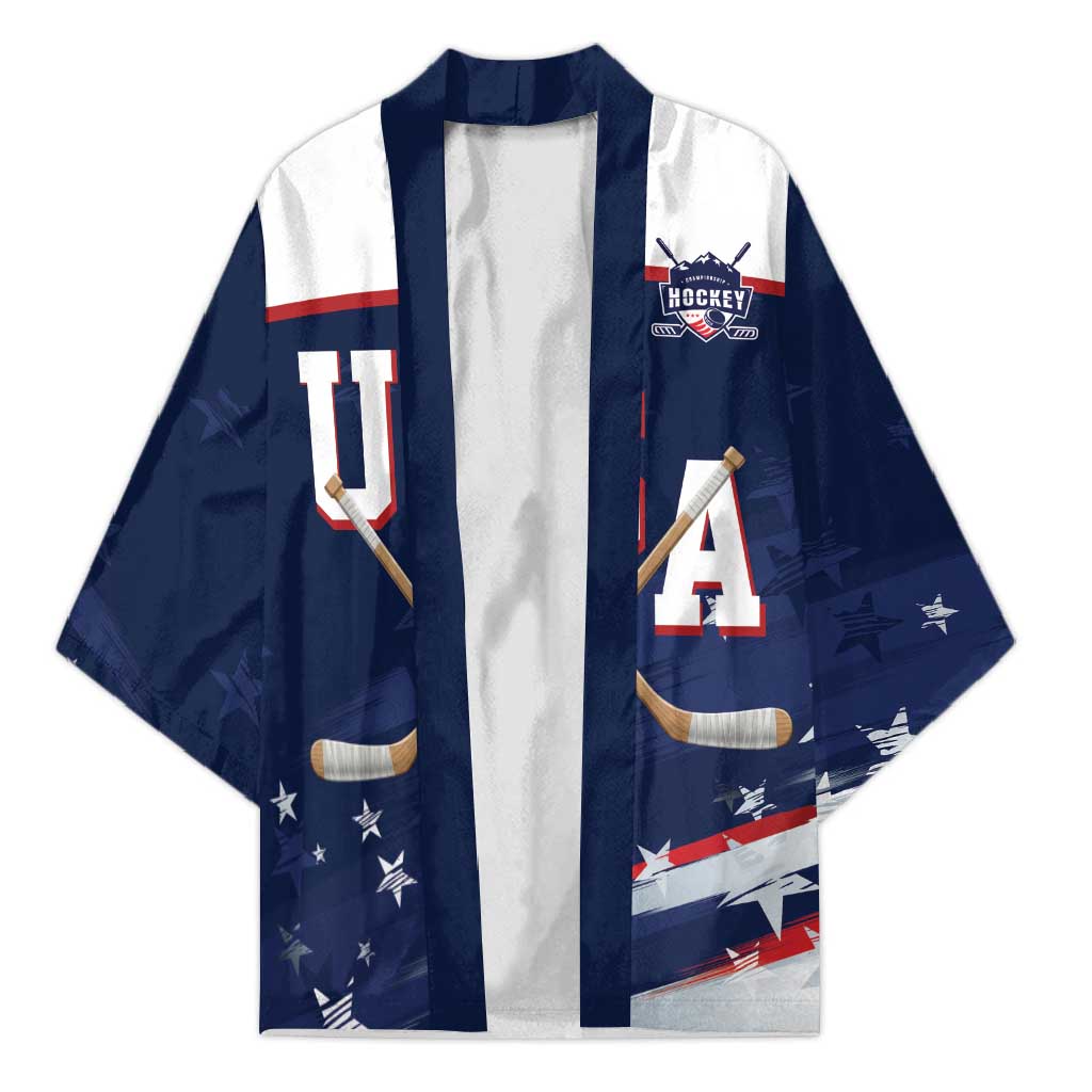 Custom USA Ice Hockey Kimono American Power 2026 Edition