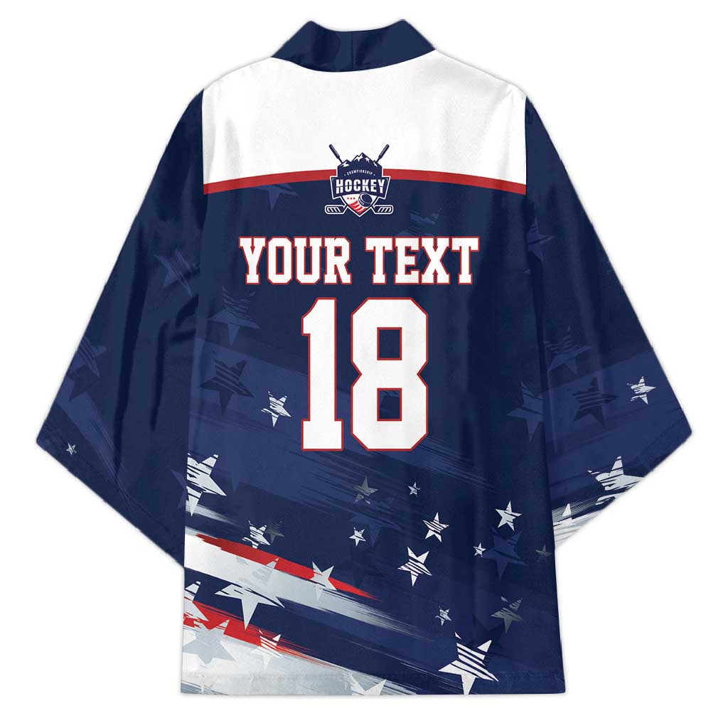 Custom USA Ice Hockey Kimono American Power 2026 Edition