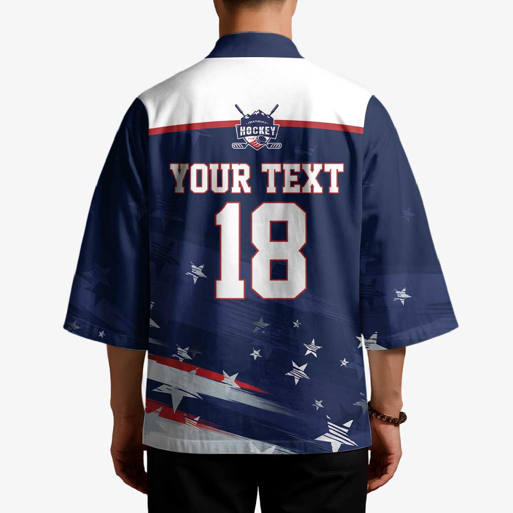 Custom USA Ice Hockey Kimono American Power 2026 Edition