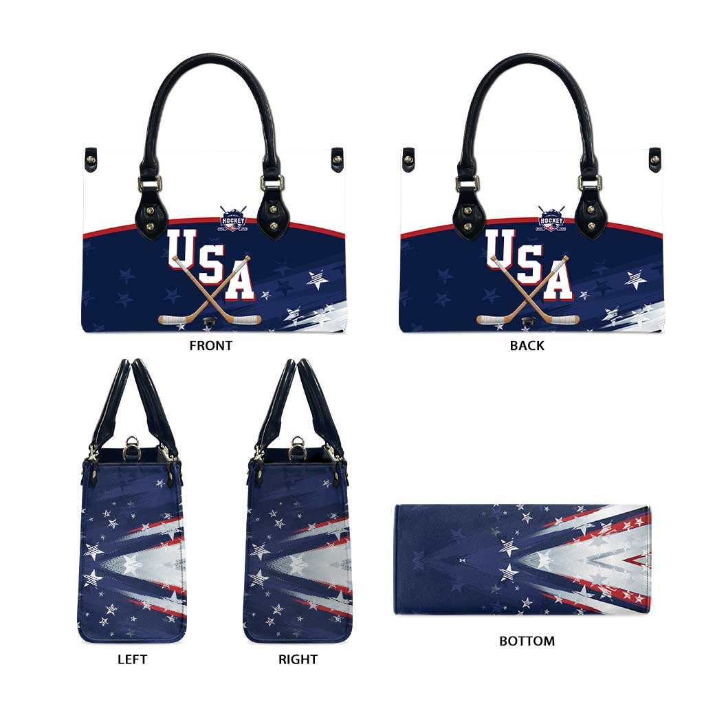 USA Ice Hockey Leather Bag American Power 2026 Edition
