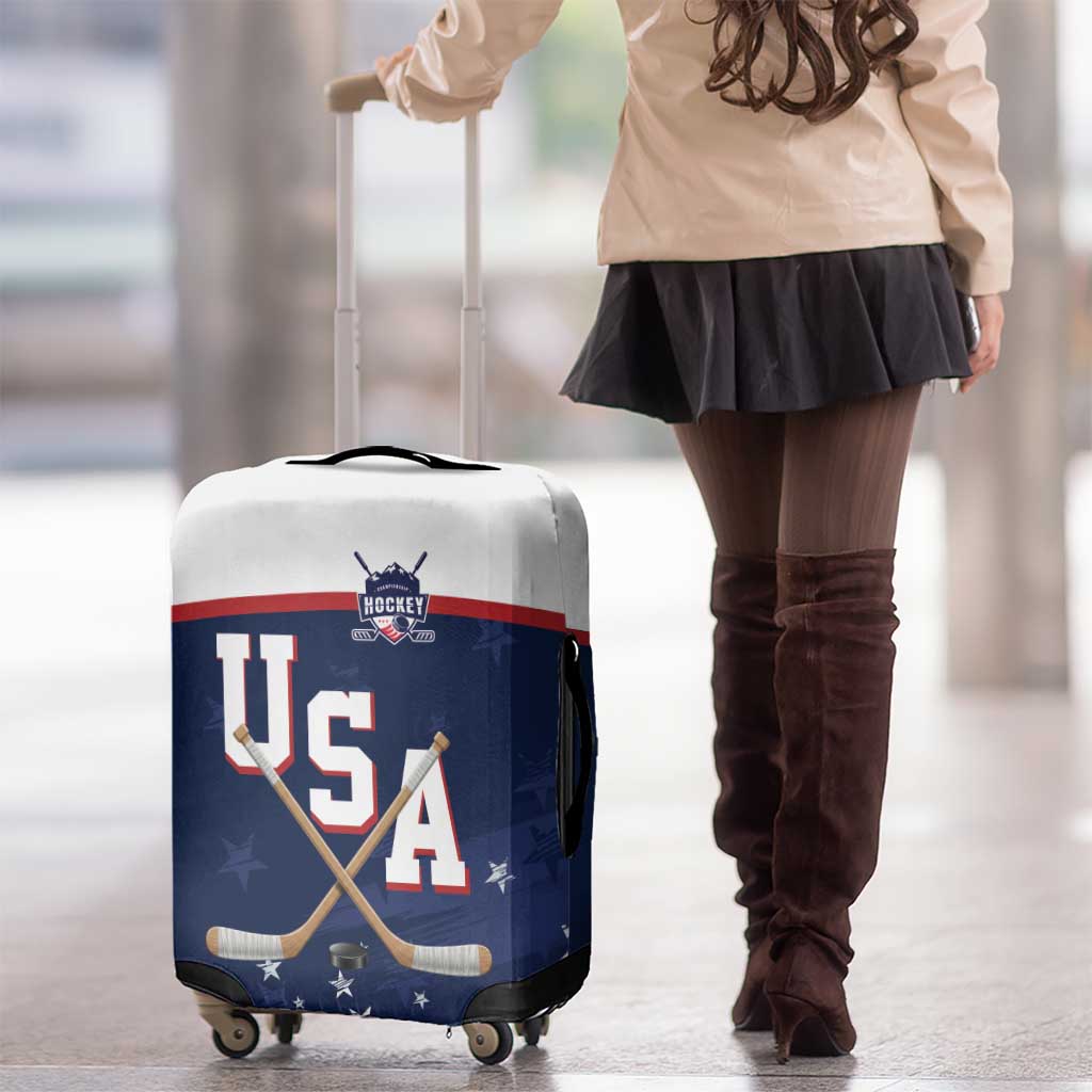 USA Ice Hockey Luggage Cover American Power 2026 Edition