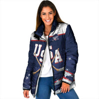 Custom USA Ice Hockey Padded Jacket American Power 2026 Edition