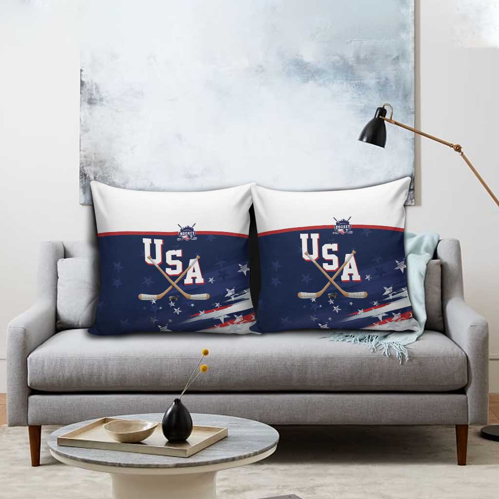 USA Ice Hockey Pillow Cover American Power 2026 Edition