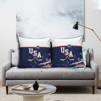 USA Ice Hockey Pillow Cover American Power 2026 Edition