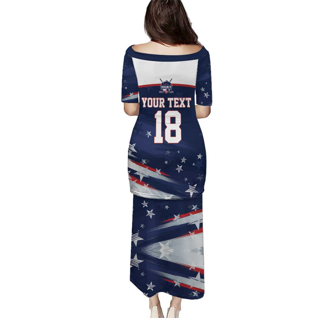 Custom USA Ice Hockey Puletasi American Power 2026 Edition