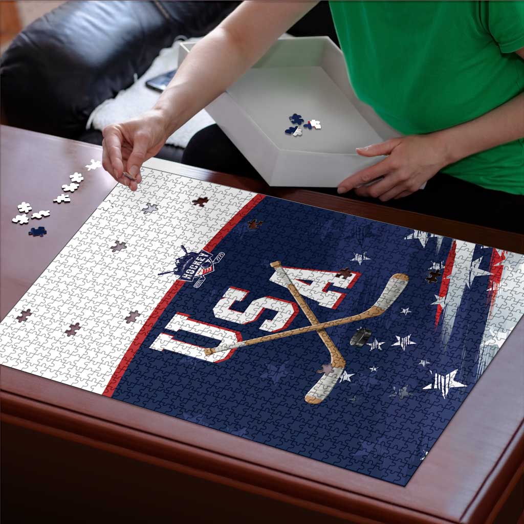 USA Ice Hockey Puzzle American Power 2026 Edition