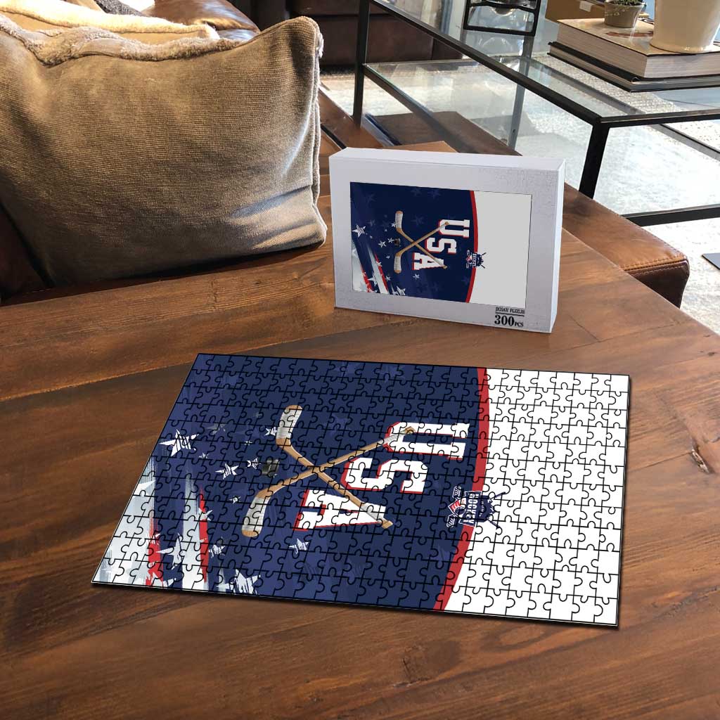 USA Ice Hockey Puzzle American Power 2026 Edition